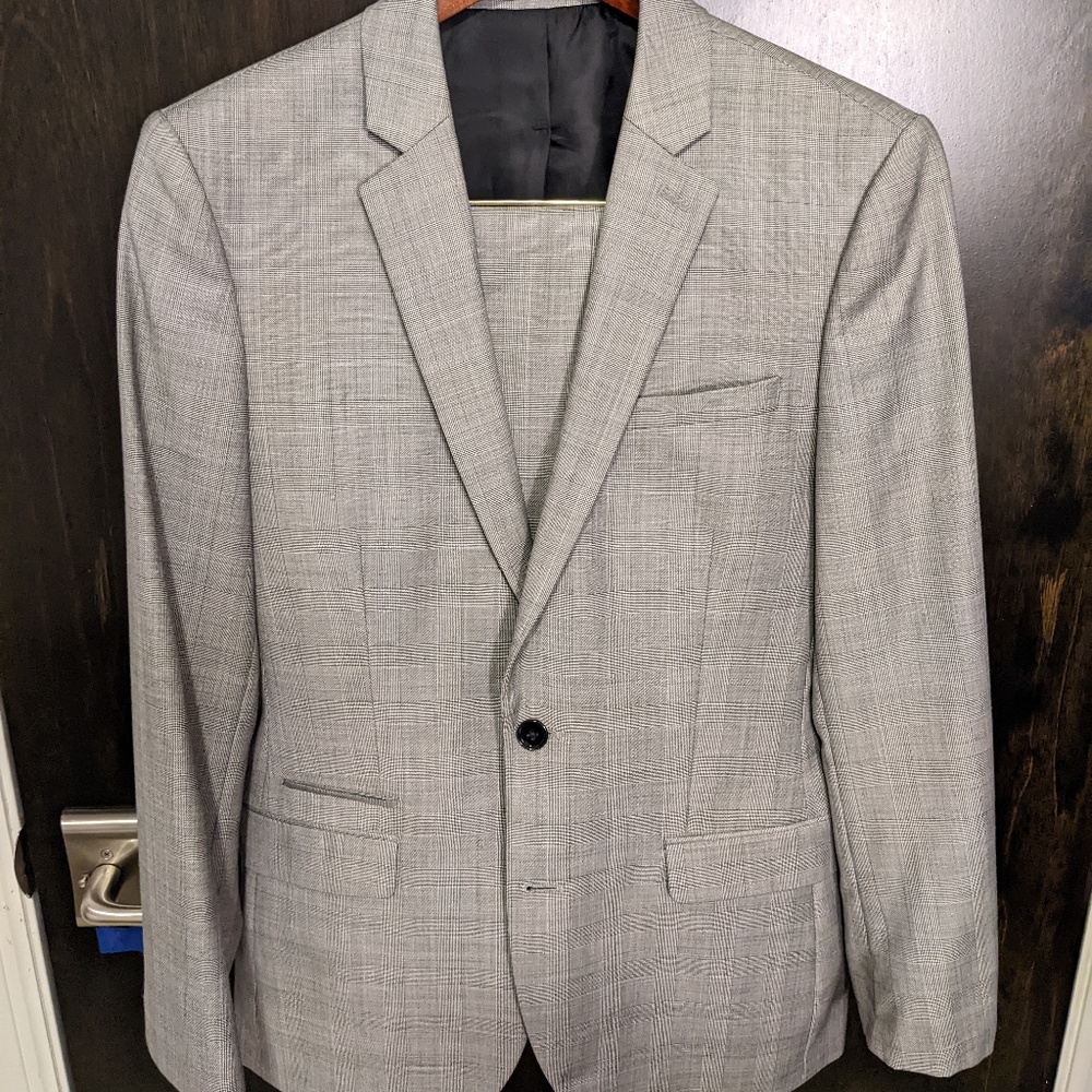 Express Prince of Wales Check Suit